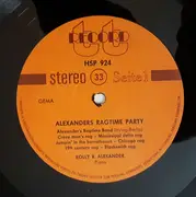 LP - Rolly K. Alexander - Alexander's Ragtime Party