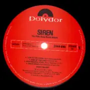 LP - Roxy Music - Siren - red/white/black labels