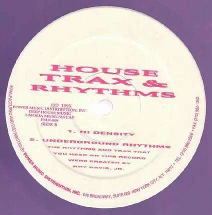 Roy Davis Jr. - House Trax & Rhythms