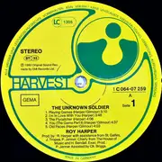 LP - Roy Harper - The Unknown Soldier