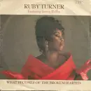 7inch Vinyl Single - Ruby Turner featuring Jimmy Ruffin - What Becomes Of The Brokenhearted