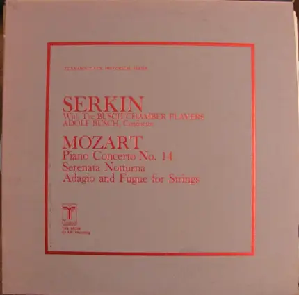 Mozart - Rudolf Serkin - Mozart: Piano Concerto No. 14/Serenata Notturna/Adagio and Fugue for Strings