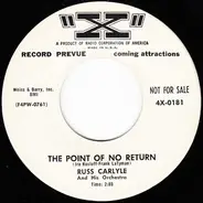 Russ Carlyle And His Orchestra - My Mom / The Point Of No Return