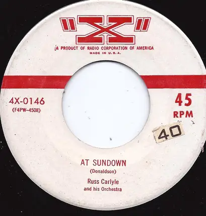 Russ Carlyle - Shepherd Boy / At Sundown