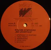 LP - Ryszard Sygitowicz - Bez Grawitacji