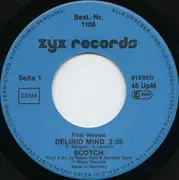 7inch Vinyl Single - Scotch - Delirio Mind (First Version)