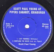 Scott Paul Young - Scott Paul Young At Pipers Cabaret, Edinburgh