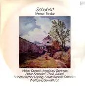 LP - Schubert - Messe Es-dur,, Staatskapelle Dresden, Sawallisch