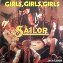 7inch Vinyl Single - Sailor - Girls, Girls, Girls - Orange Labels