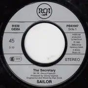 7inch Vinyl Single - Sailor - The Secretary