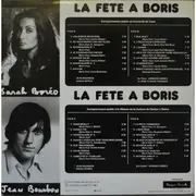 Double LP - Sarah Boréo / Jean Bourbon - Boris Vian - La Fête À Boris