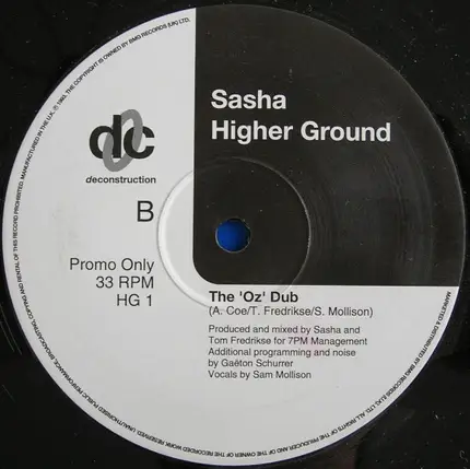 Sasha - Higher Ground