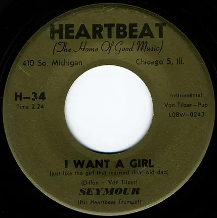 Seymour - Danny Boy / I Want A Girl