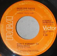 Skeeter Davis - Don't Forget To Remember