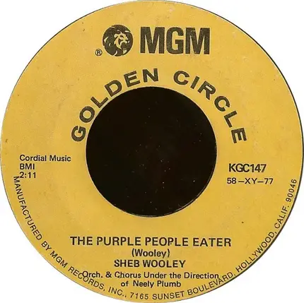 Sheb Wooley - The Purple People Eater / I Can't Believe You're Mine