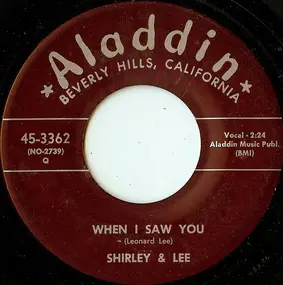 Shirley & Lee - When I Saw You / That's What I Wanna Do