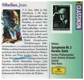 Jean Sibelius - Symphonie Nr. 2 / Karelia-Suite