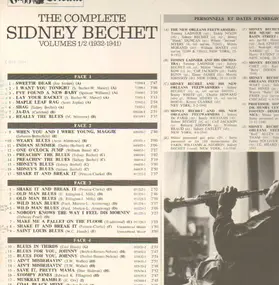Sidney Bechet - The Complete - Volumes 1/2 (1932-1941)