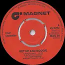 7inch Vinyl Single - Silver Convention - Get Up And Boogie - Knockout centre