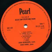 LP - Elgar - Music For Violin And Piano