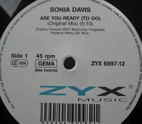 sonia davis - Are You Ready To Go
