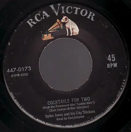 Spike Jones And His City Slickers - Cocktails For Two