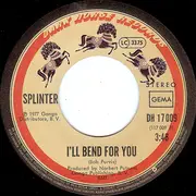 7inch Vinyl Single - Splinter - Round And Round