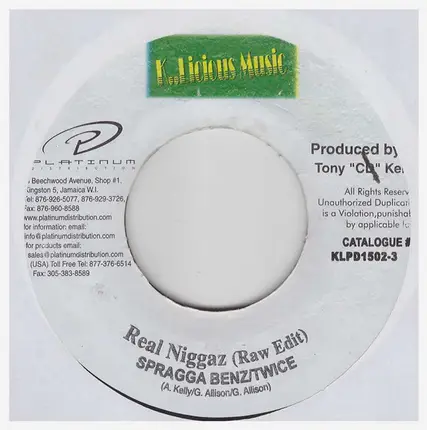 Spragga Benz / Twice - Real Niggaz