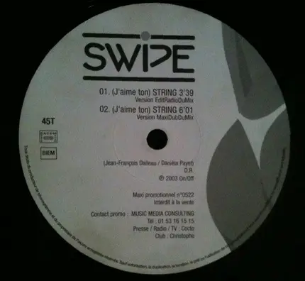 Swipe - (J'Aime Ton) String