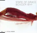 CD Single - State Of Grace - Wonder Why - Copy Protected