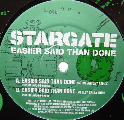 StarGate - Easier Said Than Done