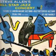 LP - Steve Allen , Lawson-Haggart Jazz Band , Billy Butterfield Jazz Band - Steve Allen's All Star Jazz Concert Volume 2