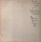 LP - Steve Baron Quartet - The Mother of Us All - Signed Test Press