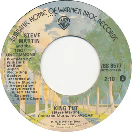 Steve Martin And The Toot Uncommons - King Tut