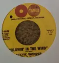 7inch Vinyl Single - Stevie Wonder - Blowin' In The Wind / Ain't That Asking For Trouble