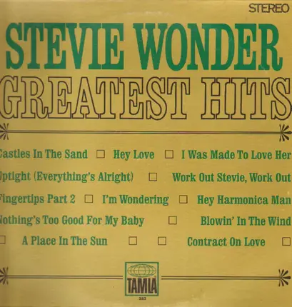 Stevie Wonder - Stevie Wonder's Greatest Hits