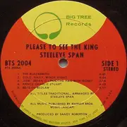 LP - Steeleye Span - Please To See The King