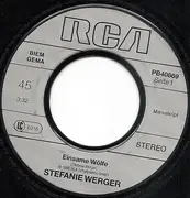 7inch Vinyl Single - Stefanie Werger - Einsame Wölfe