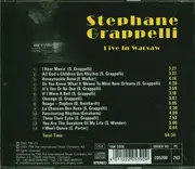 CD - Stéphane Grappelli - Live In Warsaw / Nuage - Daphne