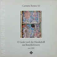 Studio Der Frühen Musik - Carmina Burana (II) - 13 Lieder Nach Der Handschrift Aus Benediktbeuern