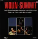 LP - Stuff Smith / Stéphane Grappelli / Svend Asmussen / Jean-Luc Ponty - Violin Summit - Recorded In Concert - Gatefold