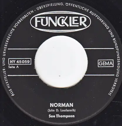 Sue Thompson - Norman