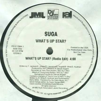 Suga - What's Up Star?